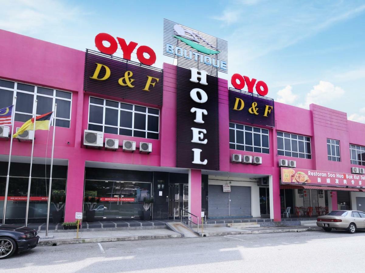 Oyo 498 D&F Boutique Hotel Senawang Seremban Exterior foto